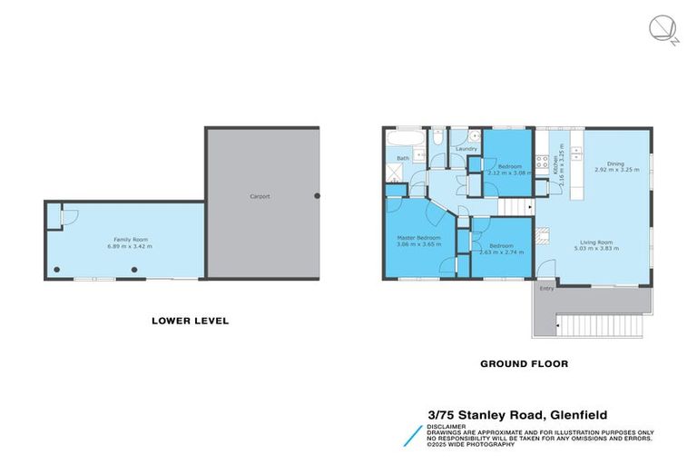 Photo of property in 3/75 Stanley Road, Glenfield, Auckland, 0629