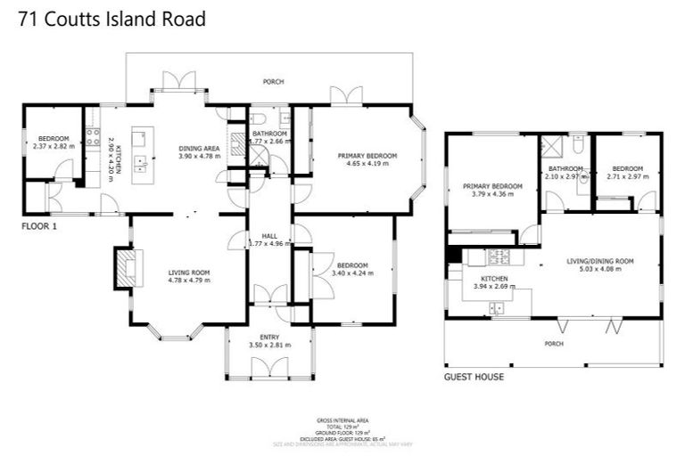 Photo of property in 71 Coutts Island Road, Coutts Island, Belfast, 7670