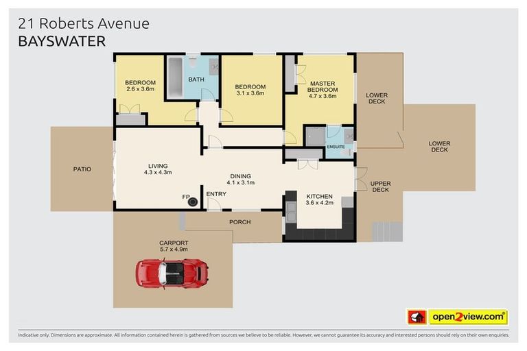 Photo of property in 21 Roberts Avenue, Bayswater, Auckland, 0622