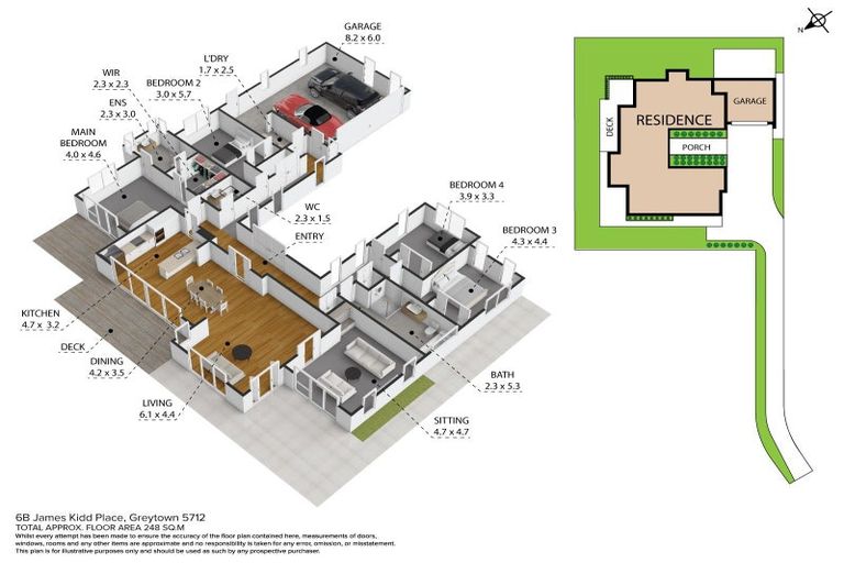 Photo of property in 6b James Kidd Place, Greytown, 5712