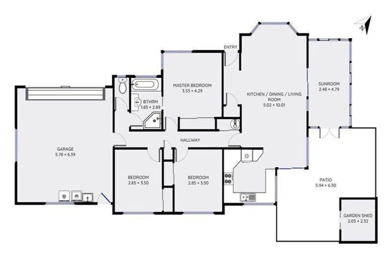 Photo of property in 509 Burnett Street, Mahora, Hastings, 4120