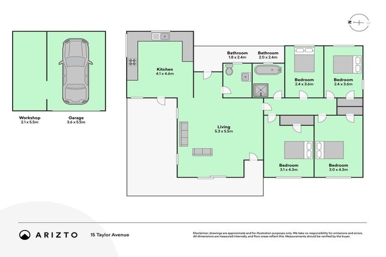 Photo of property in 15 Taylor Avenue, Paeroa, 3600