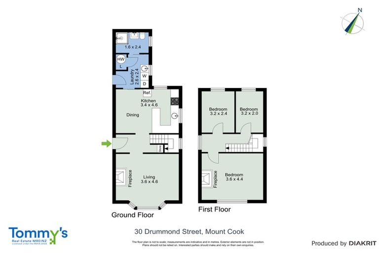 Photo of property in 30 Drummond Street, Mount Cook, Wellington, 6021