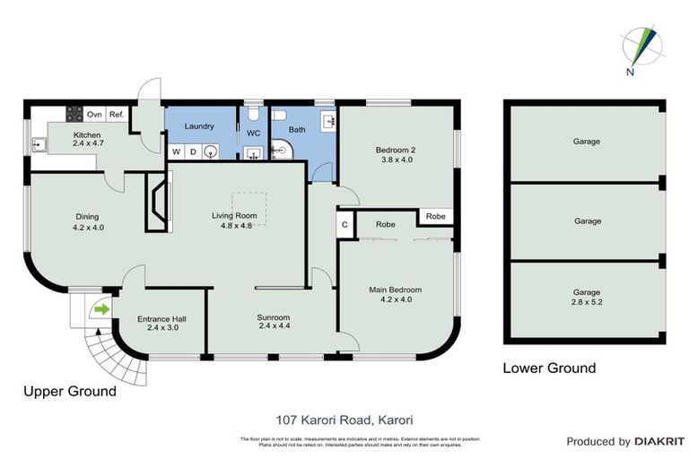 Photo of property in 107 Karori Road, Karori, Wellington, 6012