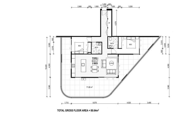 Photo of property in 55 Deans Avenue, Addington, Christchurch, 8011
