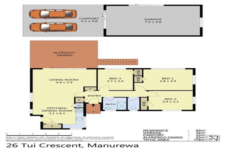 Photo of property in 26 Tui Crescent, Manurewa, Auckland, 2102