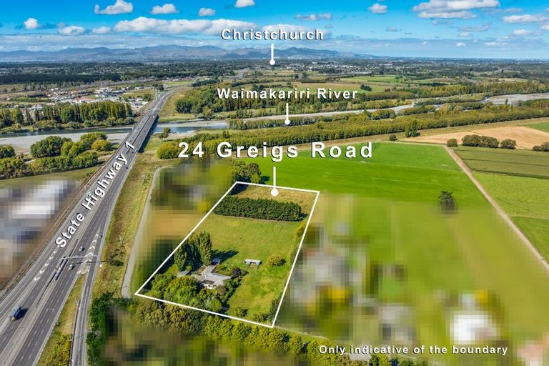 Photo of property in 24 Greigs Road, Clarkville, Kaiapoi, 7691