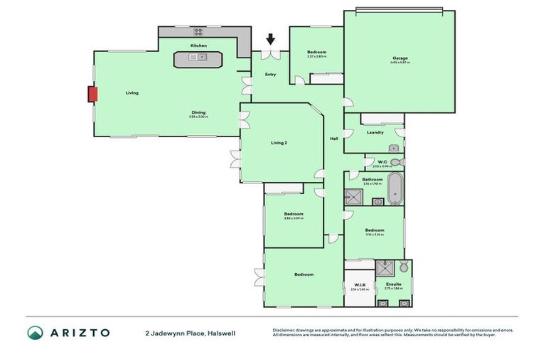 Photo of property in 2 Jadewynn Place, Halswell, Christchurch, 8025