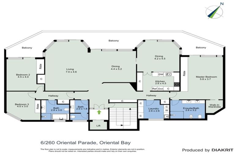 Photo of property in 6/260 Oriental Parade, Oriental Bay, Wellington, 6011