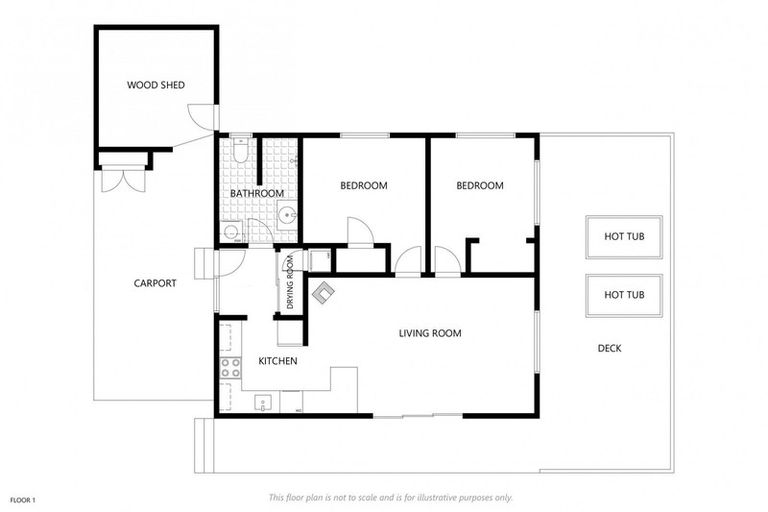 Photo of property in 47c Carroll Street, National Park, Owhango, 3989