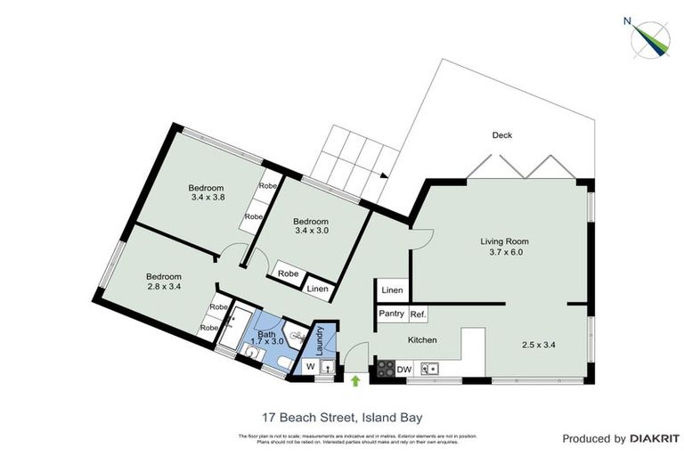 Photo of property in 17 Beach Street, Island Bay, Wellington, 6023