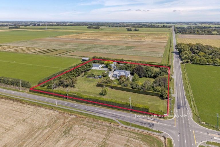 Photo of property in 1257 Boundary Road, Lincoln, Christchurch, 7674