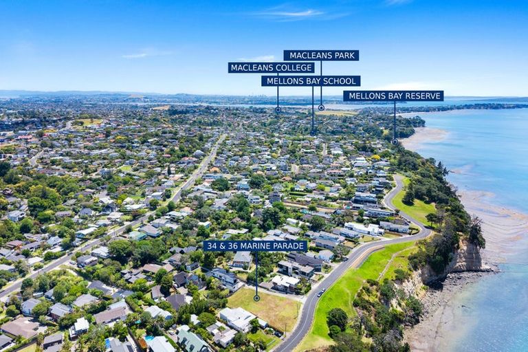 Photo of property in 34 Marine Parade, Mellons Bay, Auckland, 2014