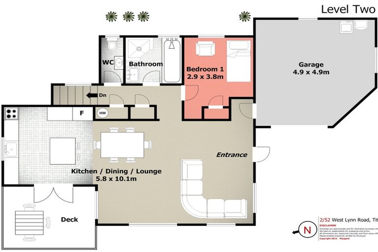 Photo of property in 2/52 West Lynn Road, Titirangi, Auckland, 0604