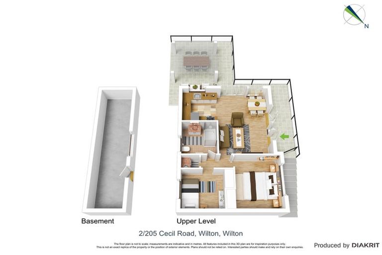 Photo of property in 2/205 Cecil Road, Wilton, Wellington, 6012