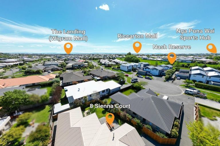 Photo of property in 8 Sienna Court, Aidanfield, Christchurch, 8025