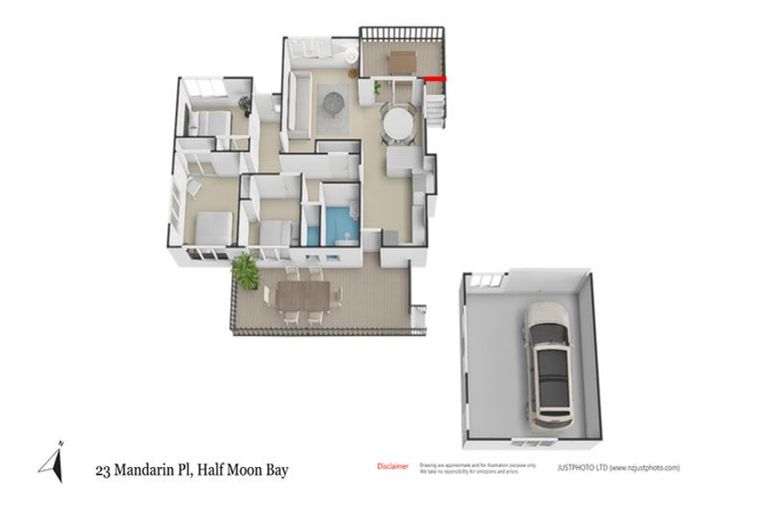 Photo of property in 23 Mandarin Place, Half Moon Bay, Auckland, 2012