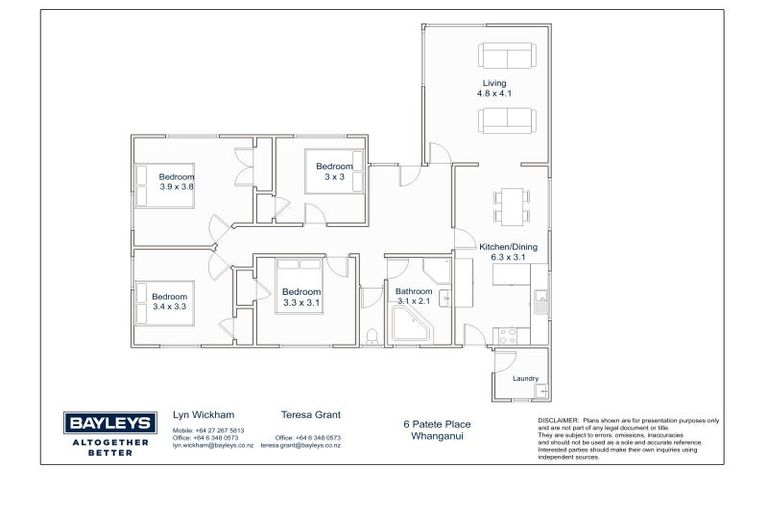 Photo of property in 6 Patete Place, Tawhero, Whanganui, 4501