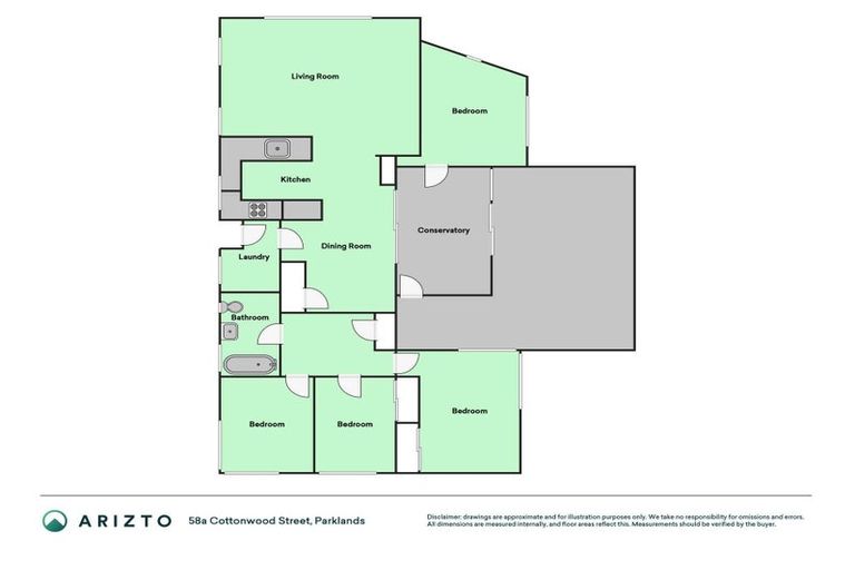 Photo of property in 58a Cottonwood Street, Parklands, Christchurch, 8083