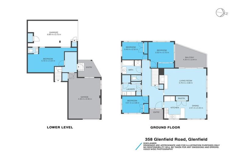 Photo of property in 358 Glenfield Road, Glenfield, Auckland, 0629