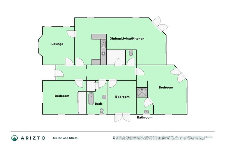 Photo of property in 132 Rutland Street, St Albans, Christchurch, 8052