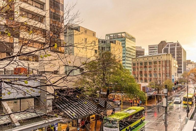 Photo of property in Gerondis Bldg Apartments, 201/60 Willis Street, Wellington Central, Wellington, 6011