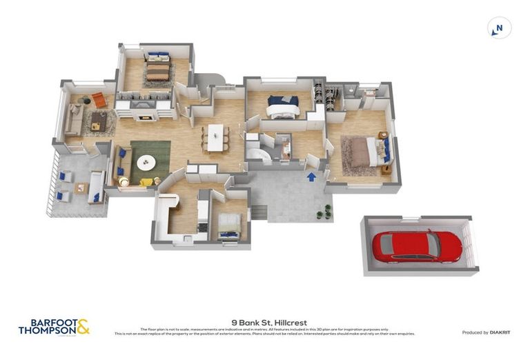 Photo of property in 9 Bank Street, Hillcrest, Auckland, 0627