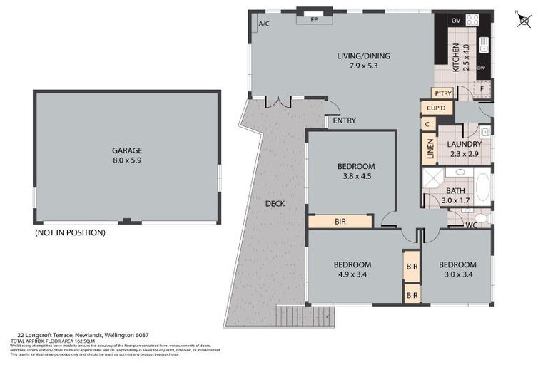 Photo of property in 22 Longcroft Terrace, Newlands, Wellington, 6037