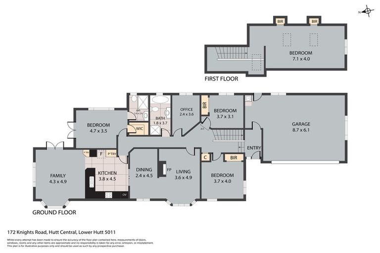 Photo of property in 172 Knights Road, Hutt Central, Lower Hutt, 5011