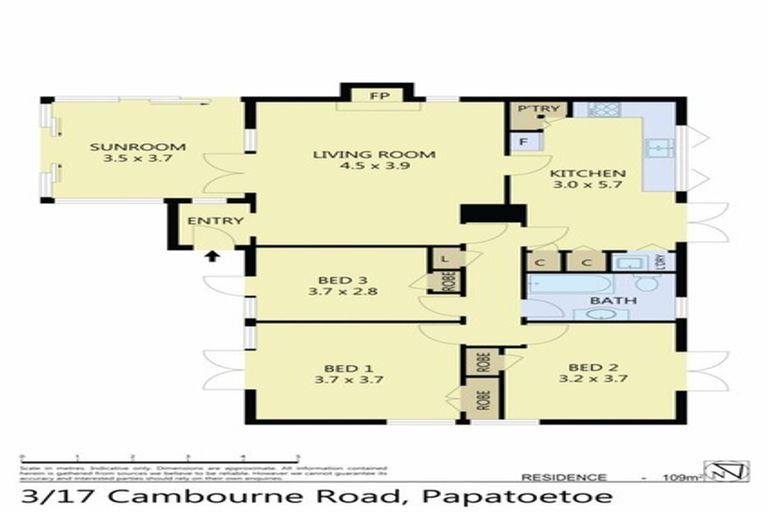Photo of property in 3/17 Cambourne Road, Papatoetoe, Auckland, 2025