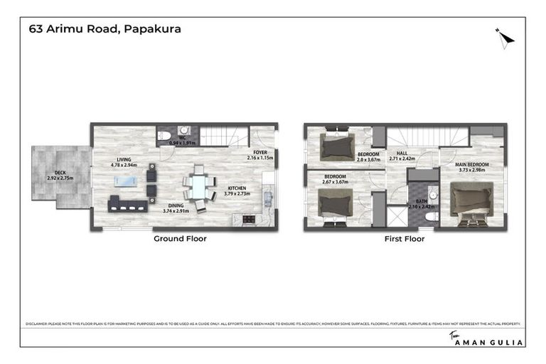 Photo of property in 63c Arimu Road, Papakura, 2110