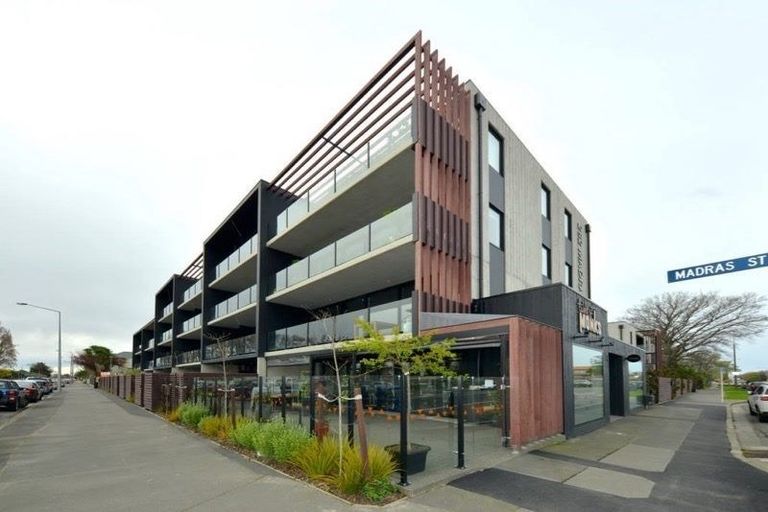Photo of property in Leicester Executive Apartments, 407/282 Madras Street, Christchurch Central, Christchurch, 8011