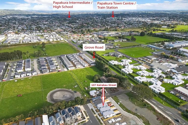 Photo of property in 107 Kairakau Street, Papakura, 2110