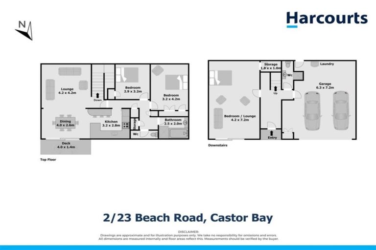 Photo of property in 2/23 Beach Road, Castor Bay, Auckland, 0620