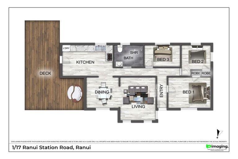 Photo of property in 1/17 Ranui Station Road, Ranui, Auckland, 0612