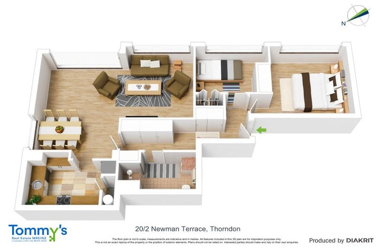 Photo of property in Newman Court Apartments, 2 Newman Terrace, Thorndon, Wellington, 6011