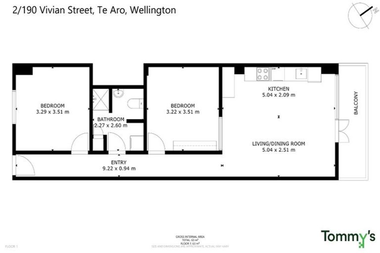 Photo of property in 2/109 Vivian Street, Te Aro, Wellington, 6011