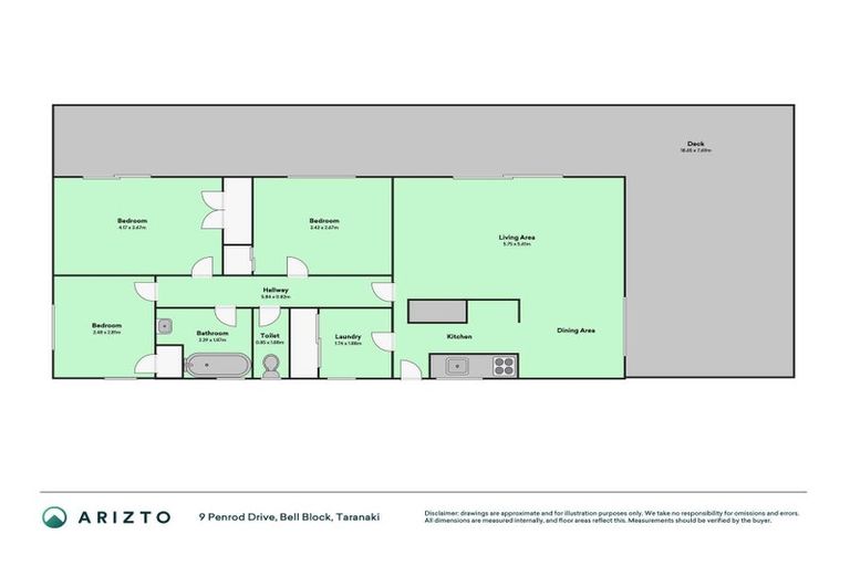 Photo of property in 9 Penrod Drive, Bell Block, New Plymouth, 4312