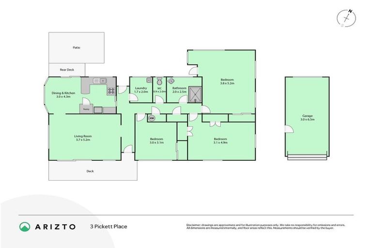 Photo of property in 3 Pickett Place, Waihi, 3610