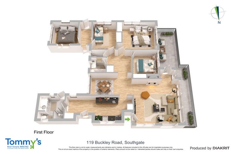 Photo of property in 119 Buckley Road, Southgate, Wellington, 6023