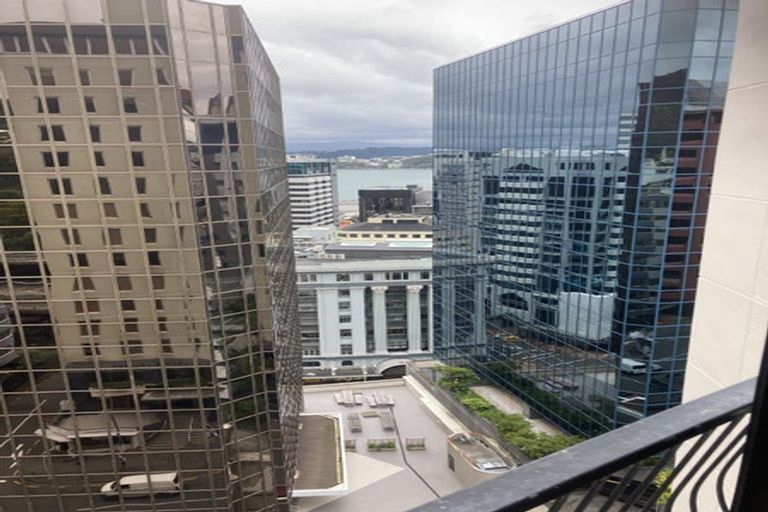 Photo of property in Terrace Garden Apartments, 10d/120 The Terrace, Wellington Central, Wellington, 6011