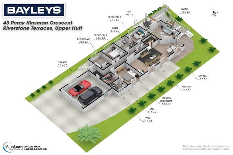 Photo of property in 43 Percy Kinsman Crescent, Riverstone Terraces, Upper Hutt, 5018