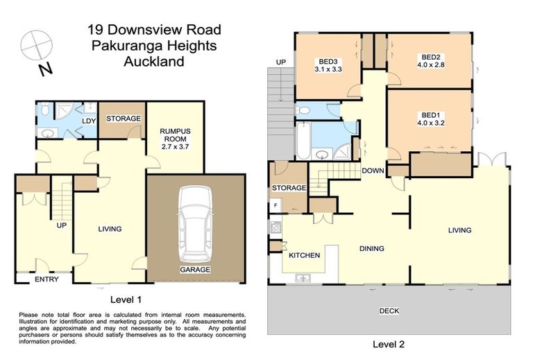 Photo of property in 19 Downsview Road, Pakuranga Heights, Auckland, 2010