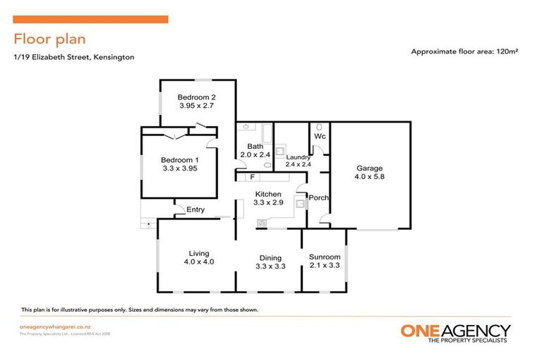 Photo of property in 1/19 Elizabeth Street, Kensington, Whangarei, 0112