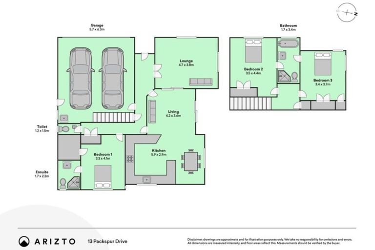 Photo of property in 13 Packspur Drive, Flat Bush, Auckland, 2016