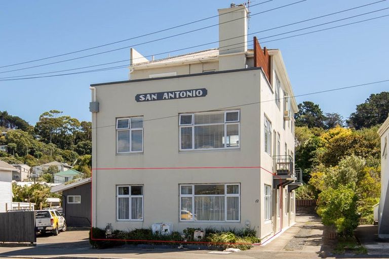 Photo of property in San Antonio Flats, 1/12 Kilbirnie Crescent, Kilbirnie, Wellington, 6022