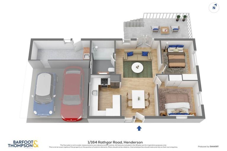 Photo of property in 1/164 Rathgar Road, Henderson, Auckland, 0610