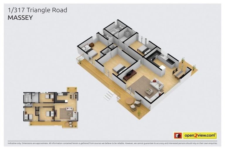 Photo of property in 1/317 Triangle Road, Massey, Auckland, 0614