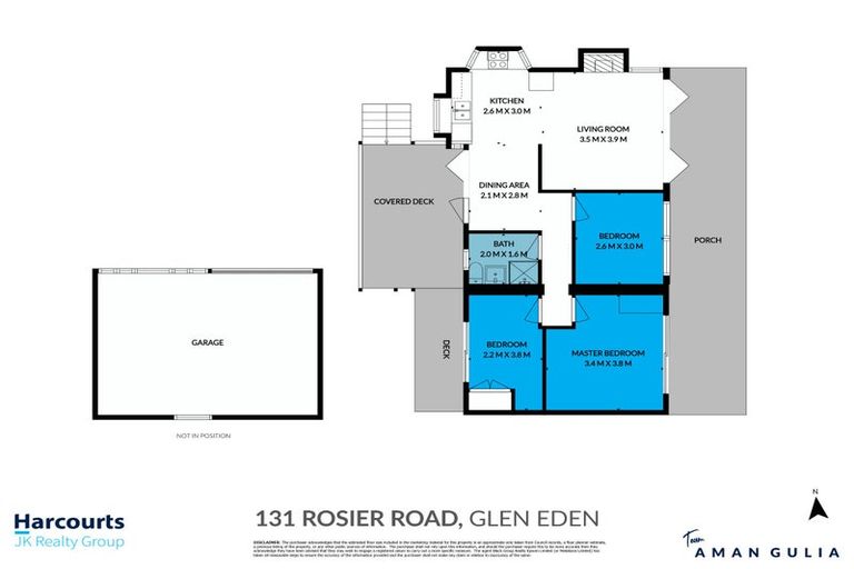 Photo of property in 131 Rosier Road, Glen Eden, Auckland, 0602