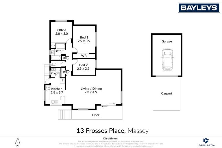 Photo of property in 13 Frosses Place, Massey, Auckland, 0614